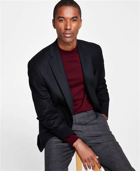 wool and cashmere jacket by michael kors|Michael Kors Men's Wool Cashmere Luxury Classic .